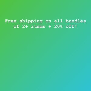Discounts on bundles!